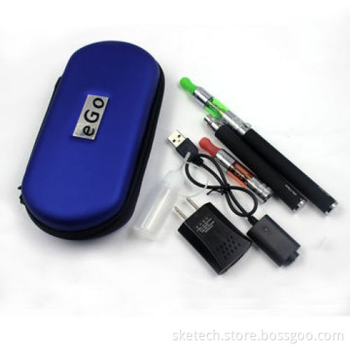 Booster tank with eGo twist battery starter kits, popular dual coil atomizer and ego twist battery